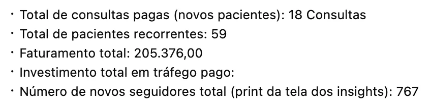 Print de depoimento: Franciely Follmann, faturamento de R$200 mil