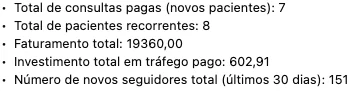 Print de depoimento: Marcelle Moura, resultado de vendas